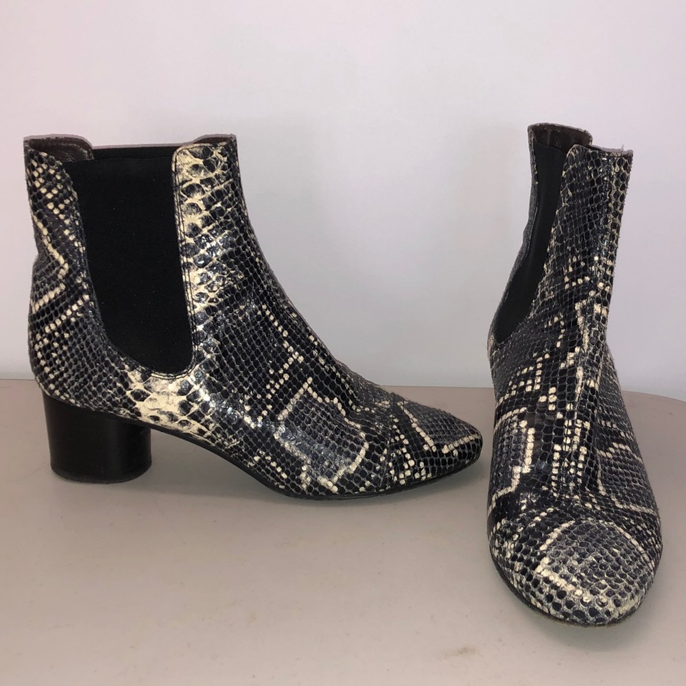 Isabel Marant Snakeskin Booties
